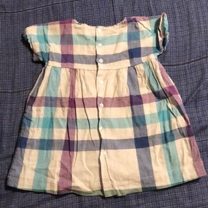 PRE OWN BURBERRY DRESS KIDS SIZE 18M